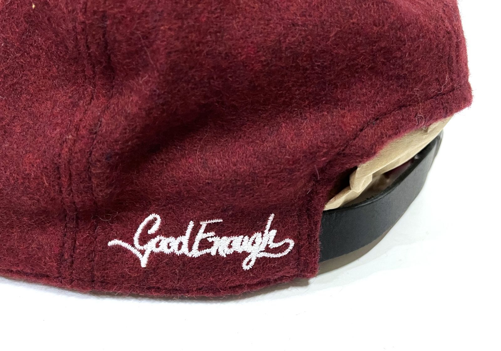 GOODENOUGH｜グッドイナフ FELT WOOL B.B CAP フェルト GEロゴ ウール 