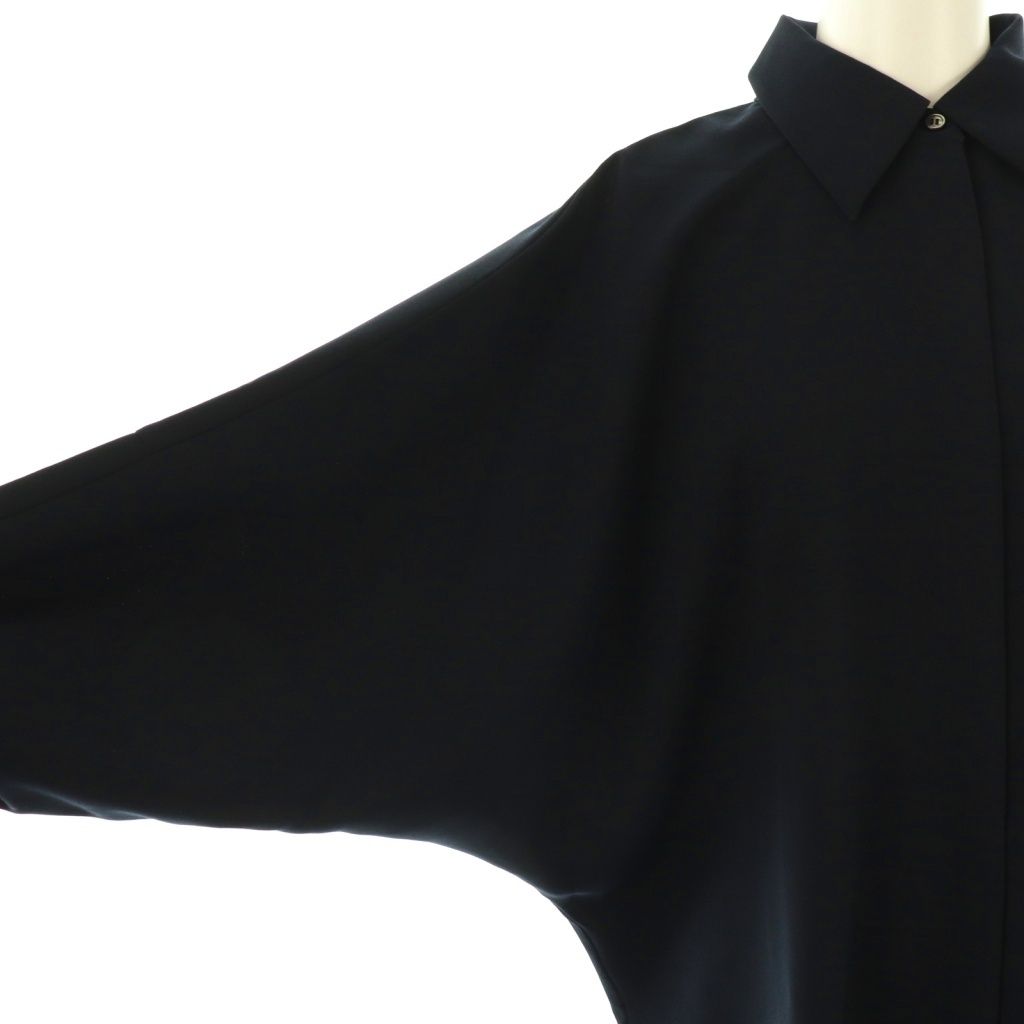 COL PIERROT コルピエロ 24SS Dolman sleeve シャツ 長袖 ネイビー /HK