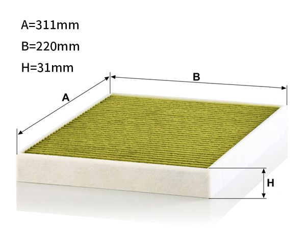 アウディ AUDI A5 F5DETF F5DETL F5DEZL エアコンフィルター MANN FILTER 輸入車用 外車 フレシャスプラス FP31003 R3.2～