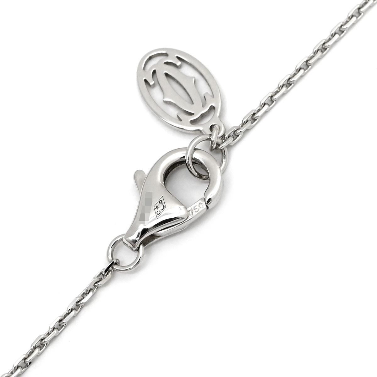 カルティエ Cartier ネックレス ダムール XS ホワイトゴールド 