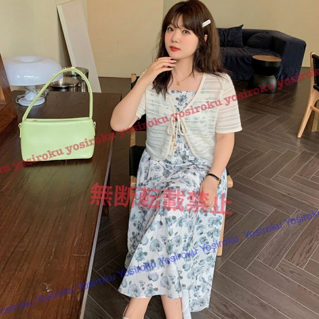 ボレロ 花柄キャミワンピース ２set T