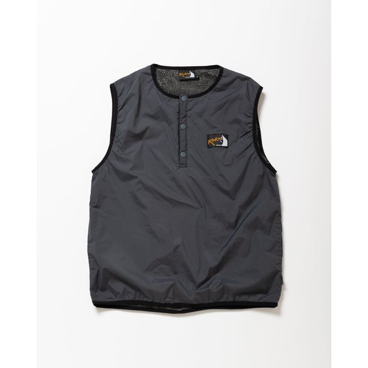 25秋冬 ロックス ROKX メンズ アルファミッドベスト ALPHA 防寒 ポラテックアルファ 袖なし