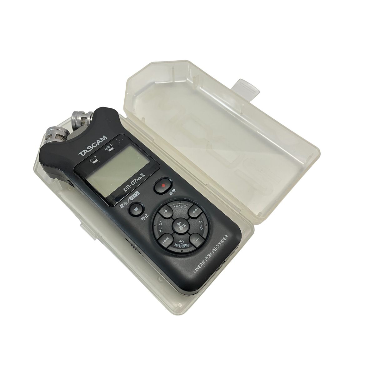 TASCAM DR 07 MKII リニアPCMレコーダー 録音機材 タスカム