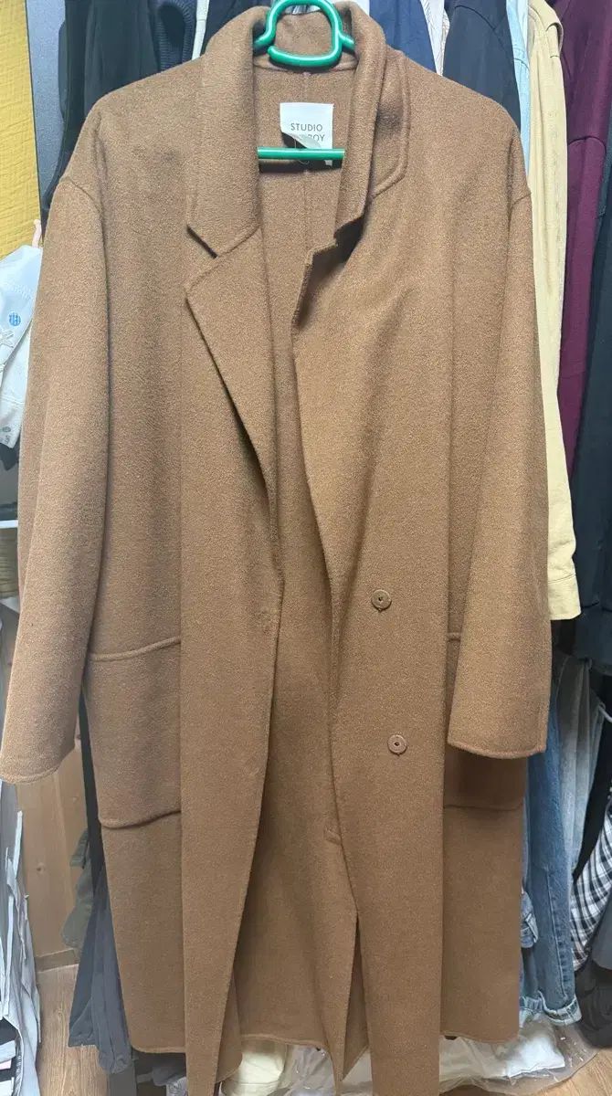STUDIO TOMBOY スタジオトムボーイ ウールコート ブラウン