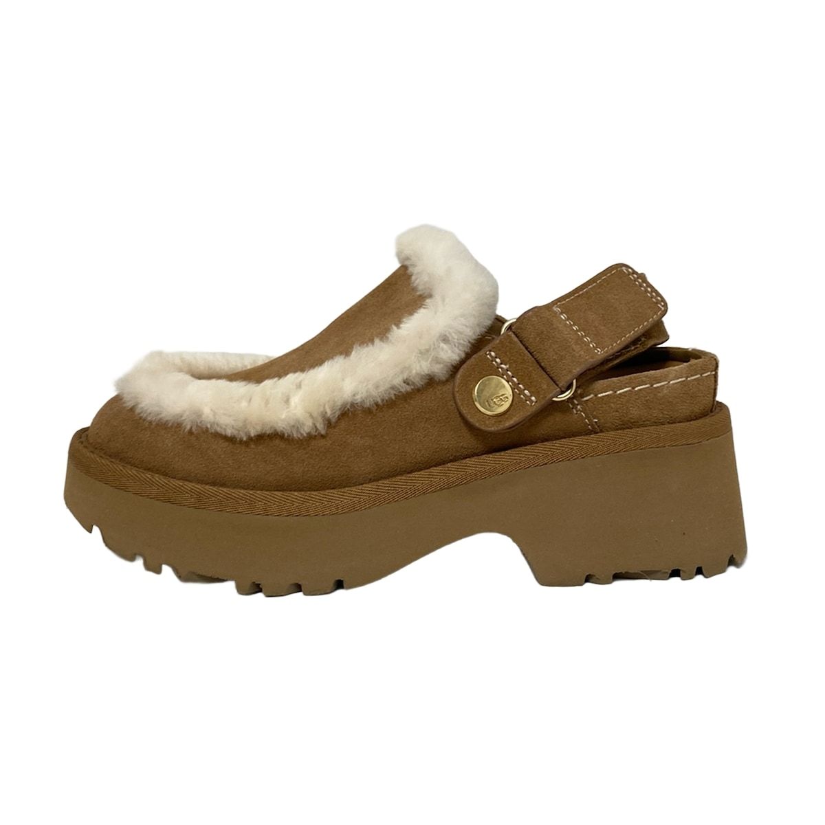 UGG アグ サンダル 22 レディース エスミー クロッグ 1173331 ベージュ アイボリー