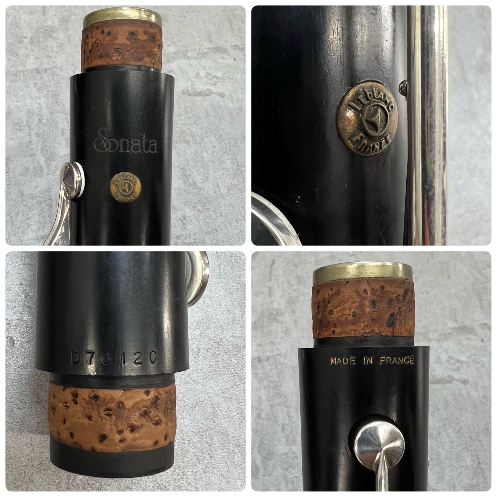 LEBLANC Sonata B♭クラリネット グラナディラ レザータンポ