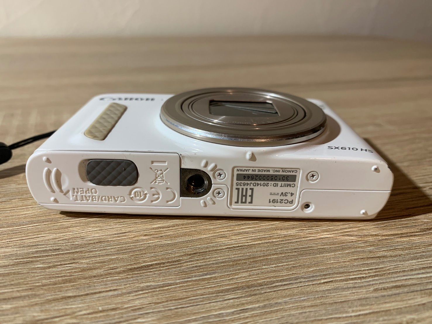 動作確認済　Canon PowerShot SX610HS ホワイト デジカメ Amazon | Canon デジタルカメラ PowerShot SX610 HS ホワイト 光学18倍