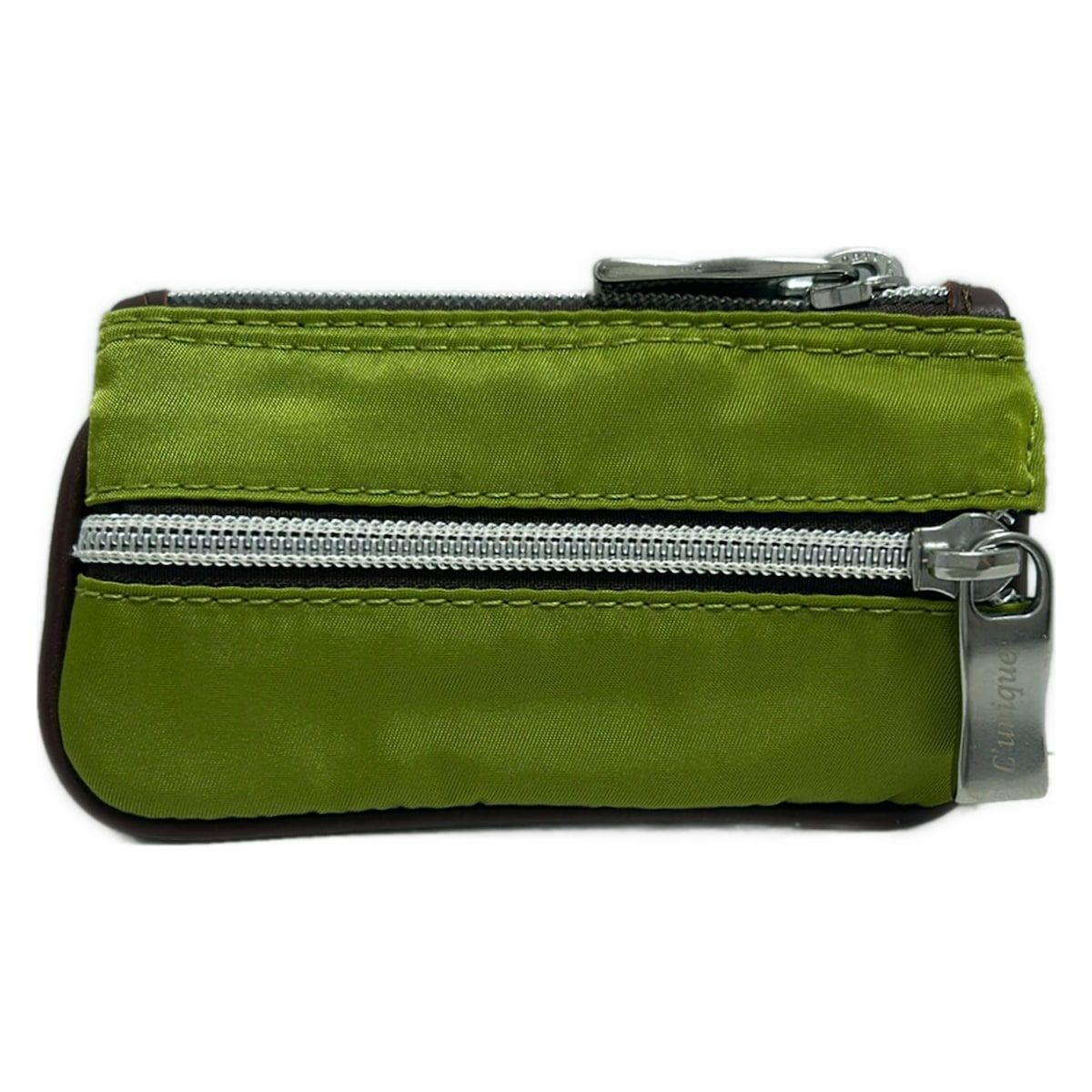 オロビアンコ コインケース - イエローグリーン×ダークブラウン キーケース付き 6連フック レザー