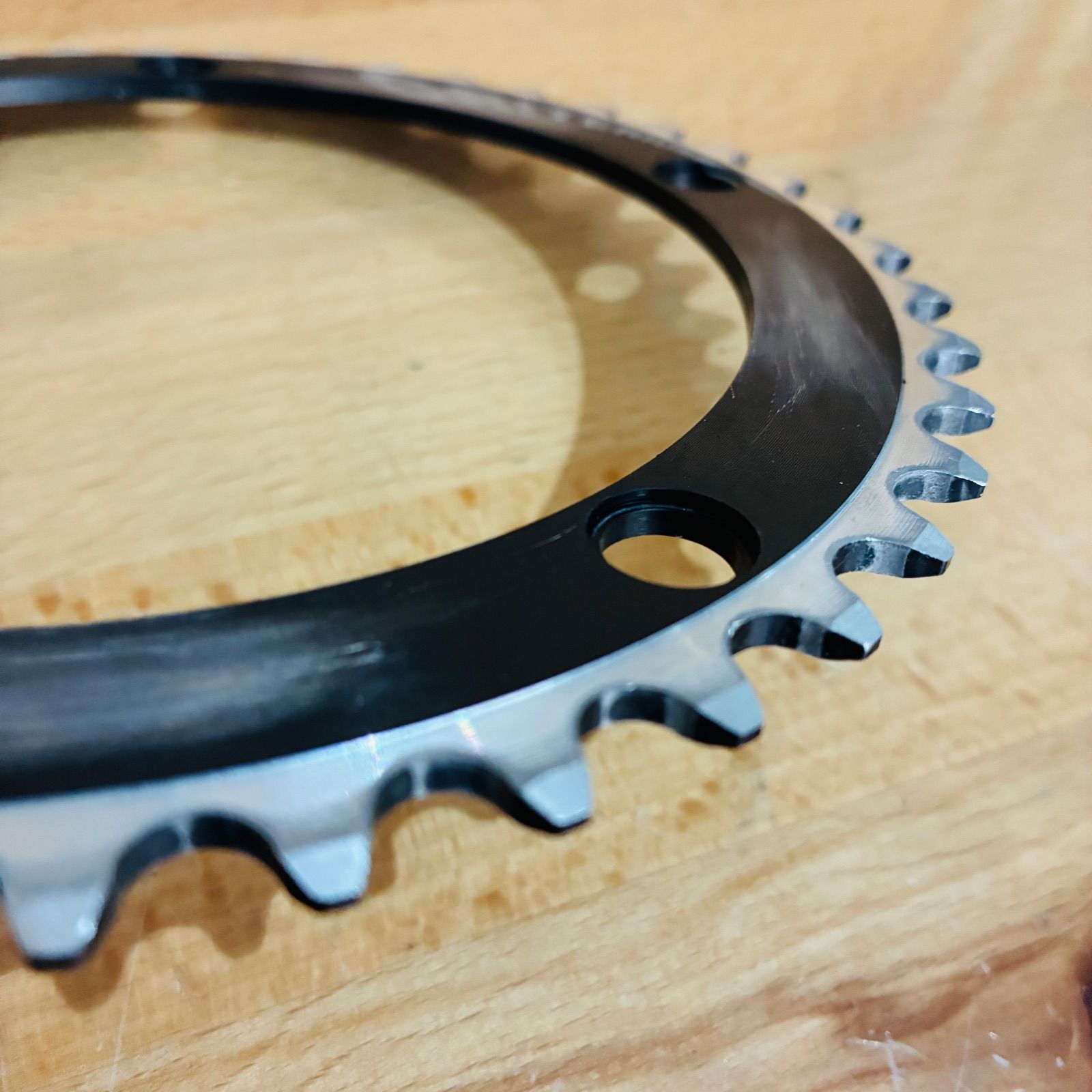 送料込み　CRITERIUM ZEN Messenger チェーンリング 43T 中古品】 スギノ ZEN Messenger P.C.D.144mm 42T 5アーム CRITERIUM 禅