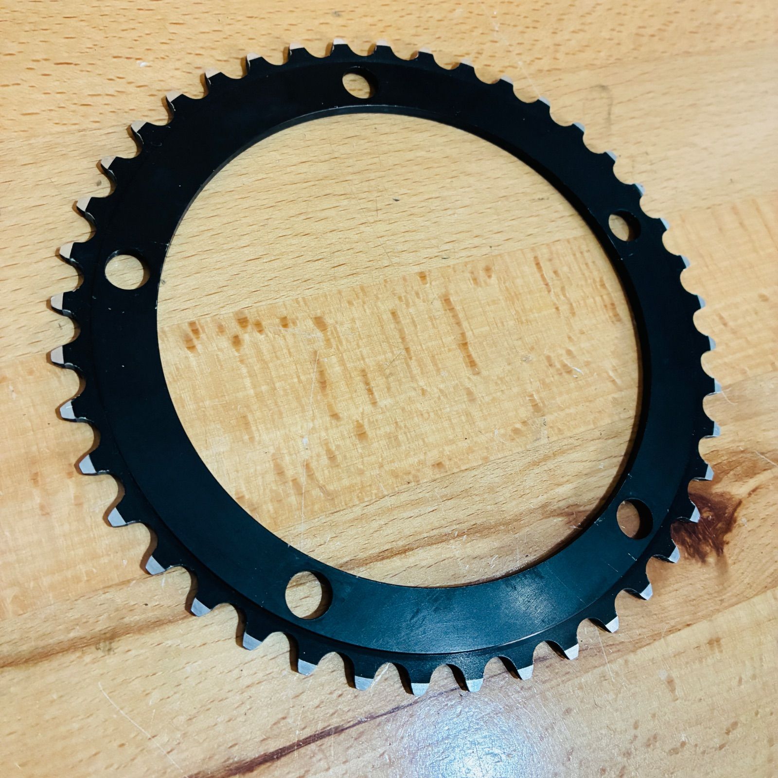 送料込み　CRITERIUM ZEN Messenger チェーンリング 43T 中古品】 スギノ ZEN Messenger P.C.D.144mm 42T 5アーム CRITERIUM 禅
