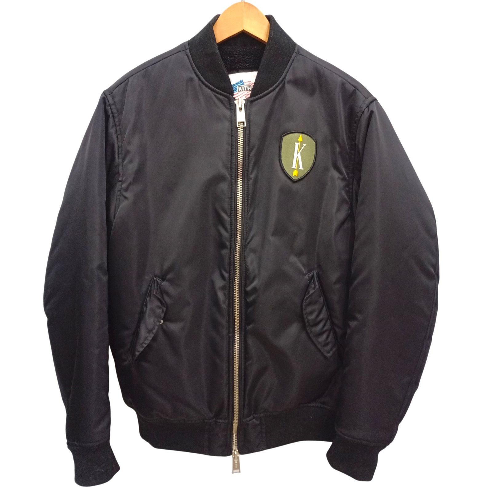 KITH キス ボンバージャケット ブラック MA-1 サイズM メンズ フライト