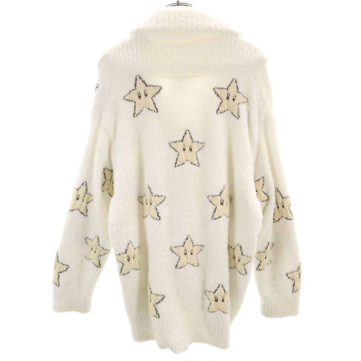 【メルカリ最安値】ジェラートピケ マリオ カーディガン M-L ジェラートピケ マリオ スーパーマリオ ユニセックス カーディガン