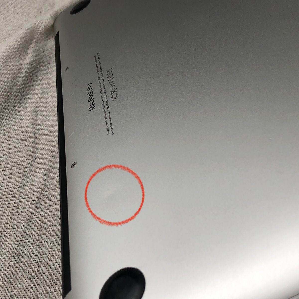 ジャンク MacBook Pro Retina 13