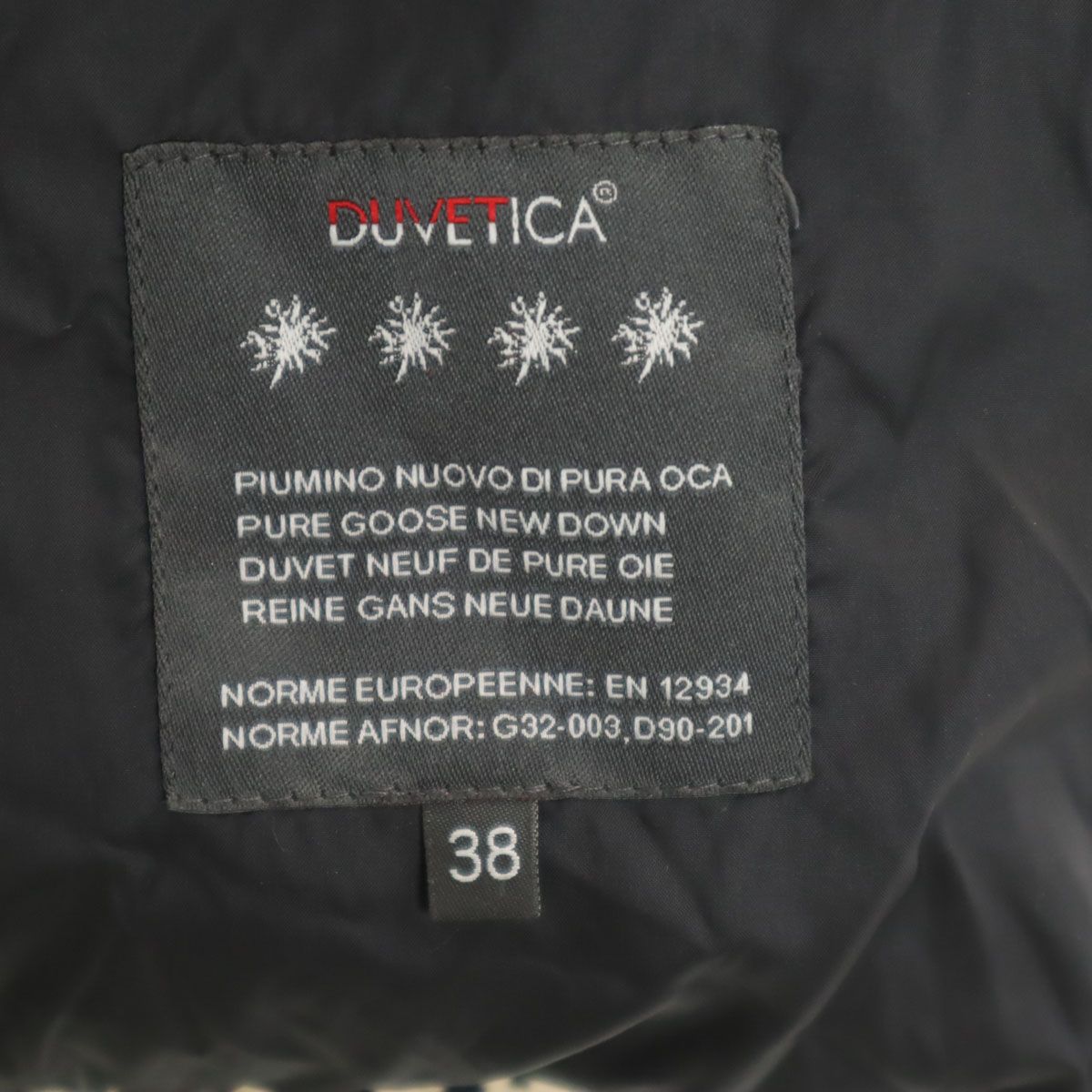 DRESSCAMP ドレスキャンプ DUVETICA デュベティカ コラボ 千鳥柄