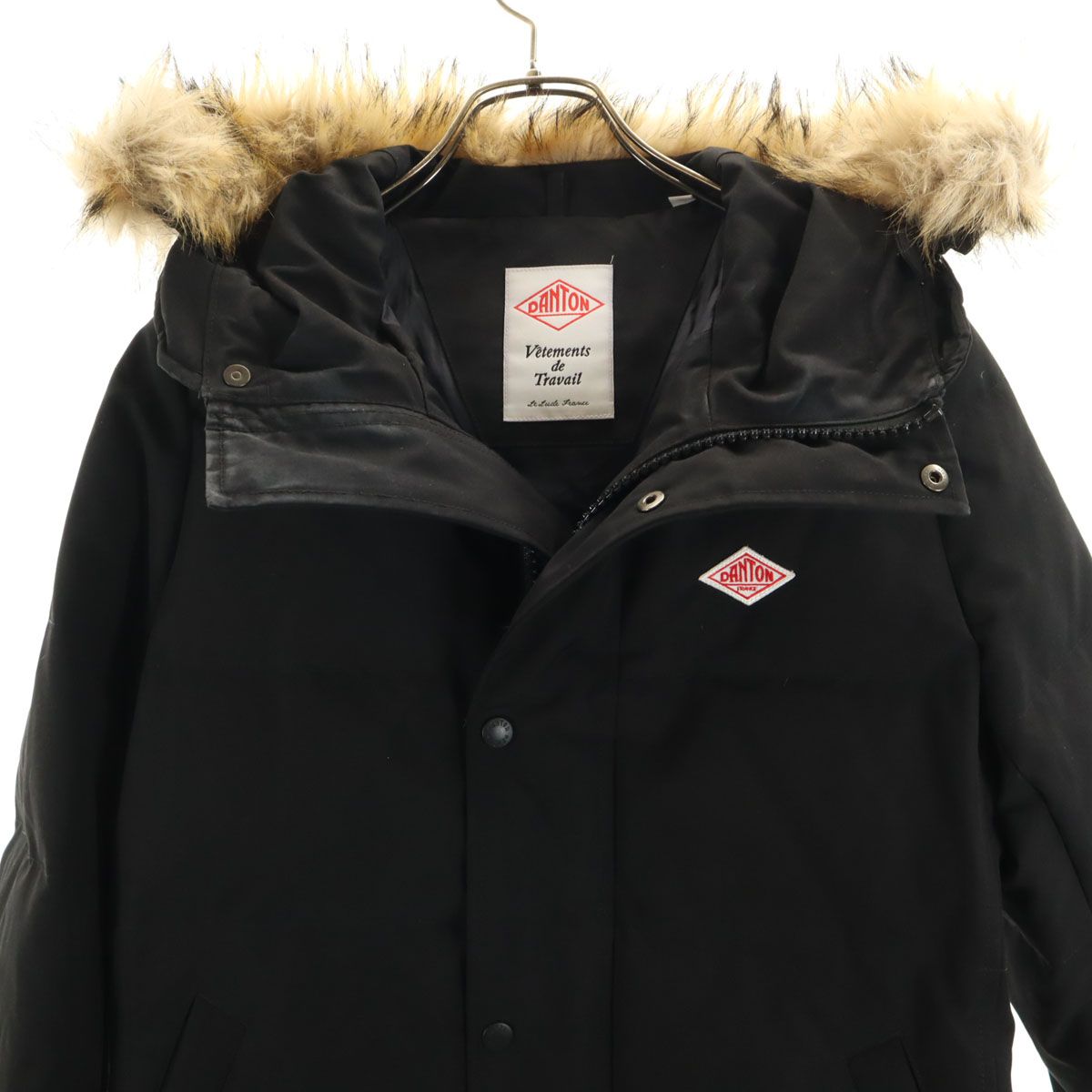 DANTON Vêtements de Travail ブラックダウンジャケット