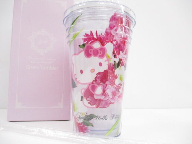 Rady ハローキティ コラボ タンブラー フラワーブーケ ピンク 764 351 300_0921