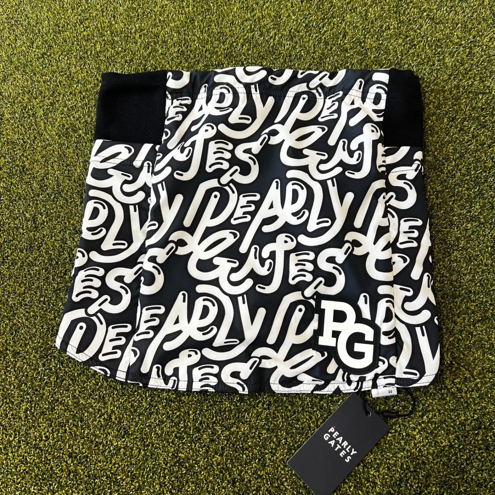 PEARLY GATES ぷにぷにロゴ柄ネックウォーマー UNISEX