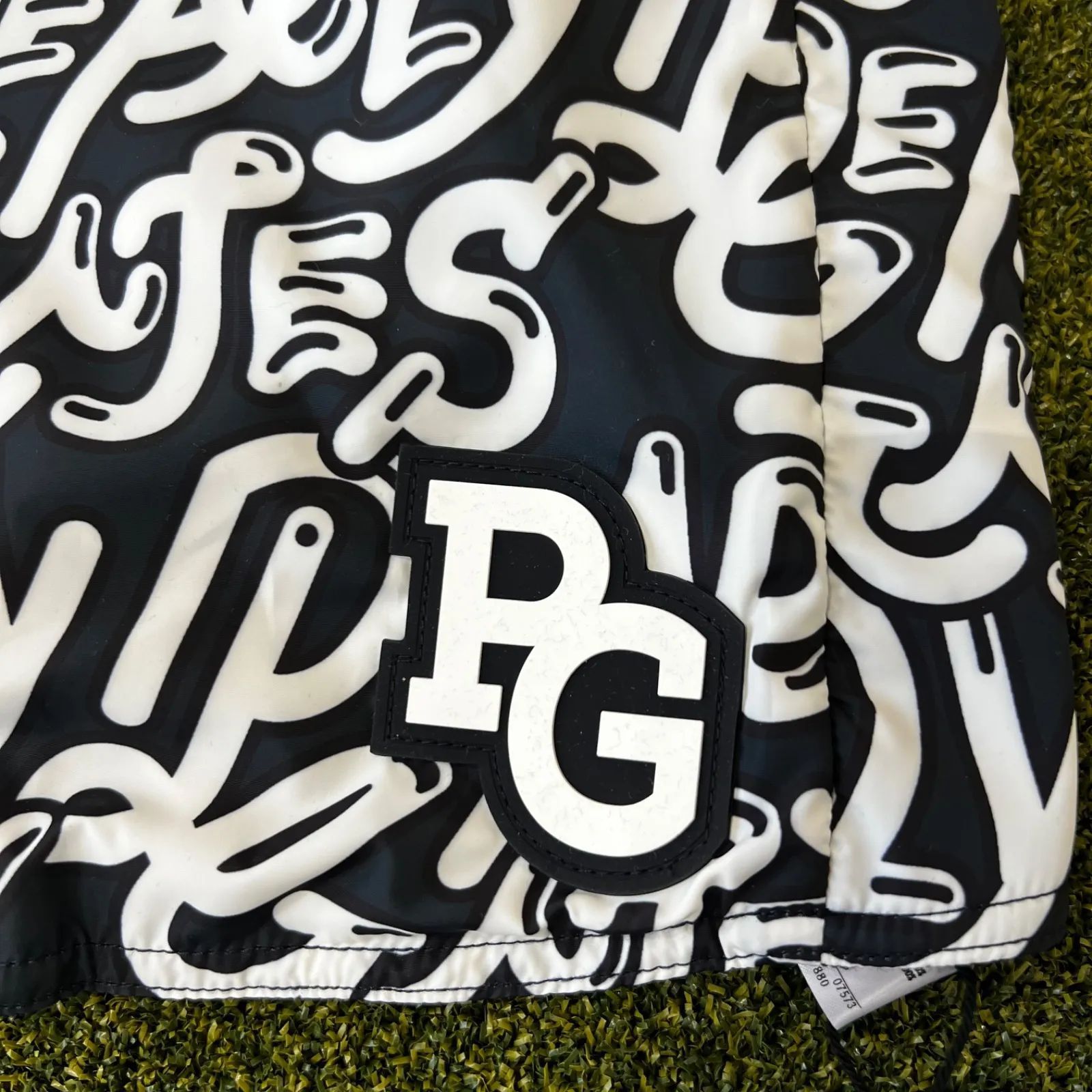 PEARLY GATES ぷにぷにロゴ柄ネックウォーマー UNISEX