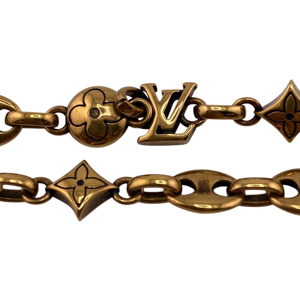ルイヴィトン LOUIS VUITTON ネックレス ネックレス LV セーラー LVイニシャル フラワー M02725 ゴールド LOUIS VUITTONルイヴィトン ルイヴィトン M02725 ネックレス LV