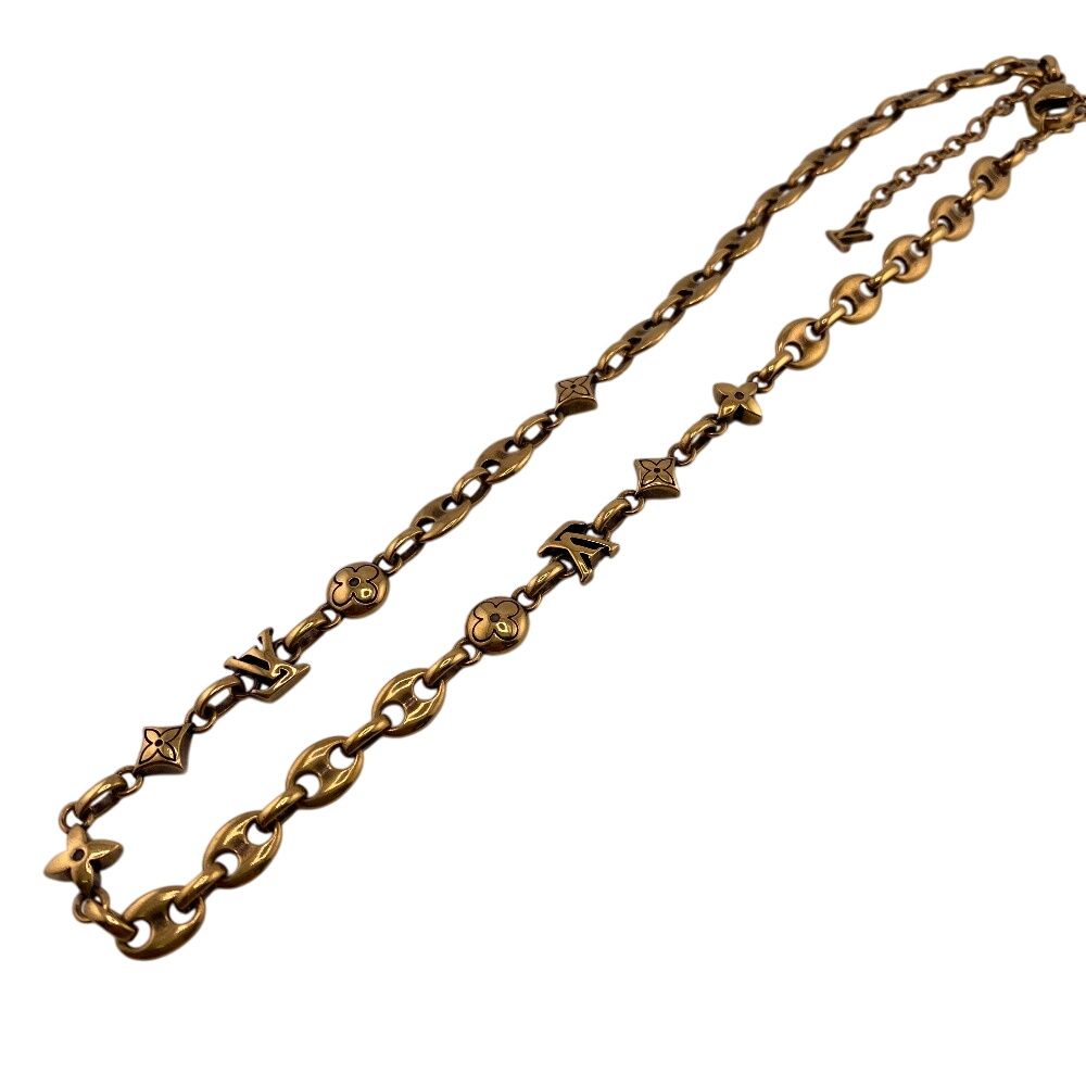 ルイヴィトン LOUIS VUITTON ネックレス ネックレス LV セーラー LVイニシャル フラワー M02725 ゴールド LOUIS VUITTONルイヴィトン ルイヴィトン M02725 ネックレス LV