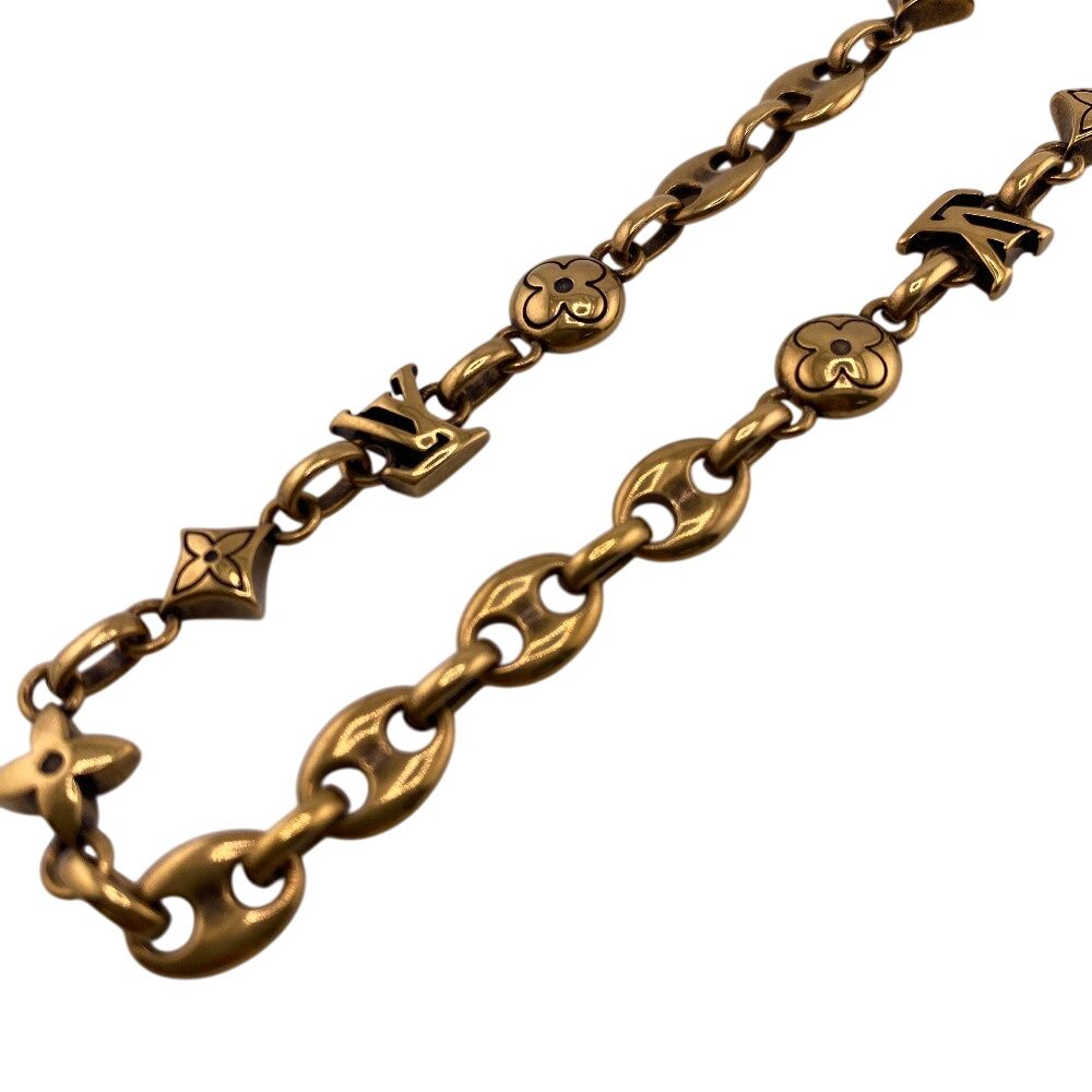 ルイヴィトン LOUIS VUITTON ネックレス ネックレス LV セーラー LVイニシャル フラワー M02725 ゴールド LOUIS VUITTONルイヴィトン ルイヴィトン M02725 ネックレス LV