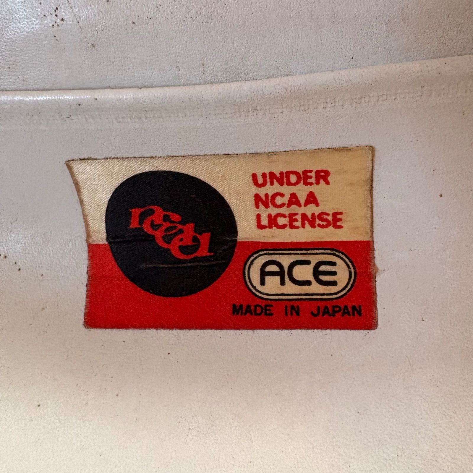 UCLA エナメルバッグ ホワイト ACE ヴィンテージ 80s スポーツバッグ