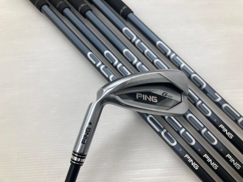 ピン G 425 ALTA CB SLATE Sフレックス アイアンセット 最短