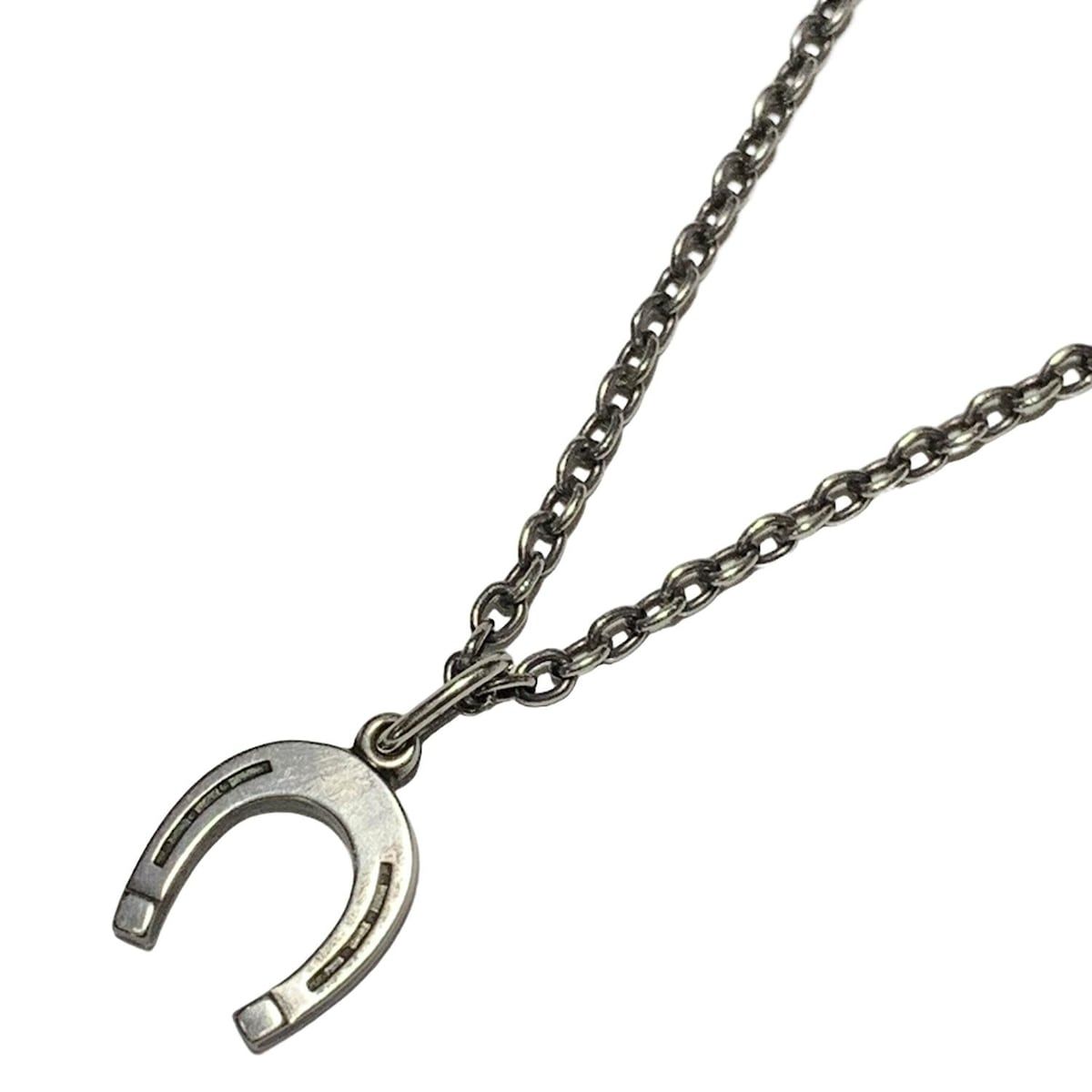 GEORG JENSEN ジョージジェンセン ネックレス - シルバー ホースシュー 蹄鉄