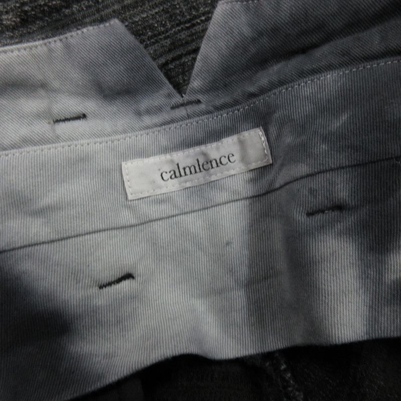 25SS カームレンス calmlence PANTS027 Triple Pleated Wide トリプル