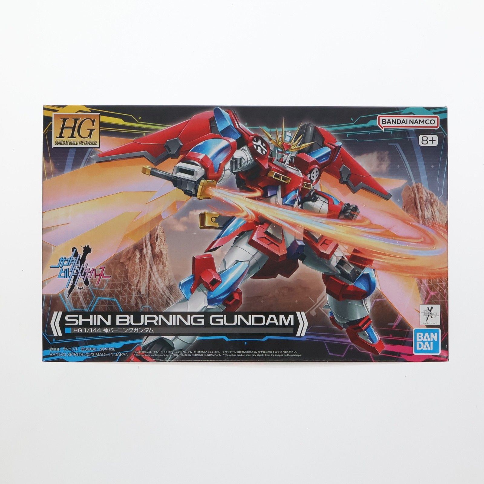 再販) HG 1/144 神バーニングガンダム ガンダムビルドメタバース