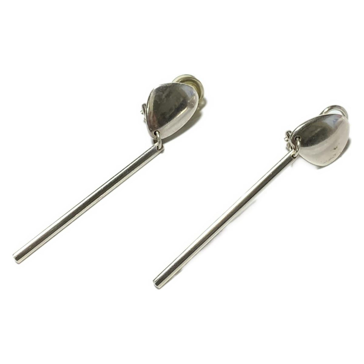 GEORG JENSEN ジョージジェンセン イヤリング - シルバー 445