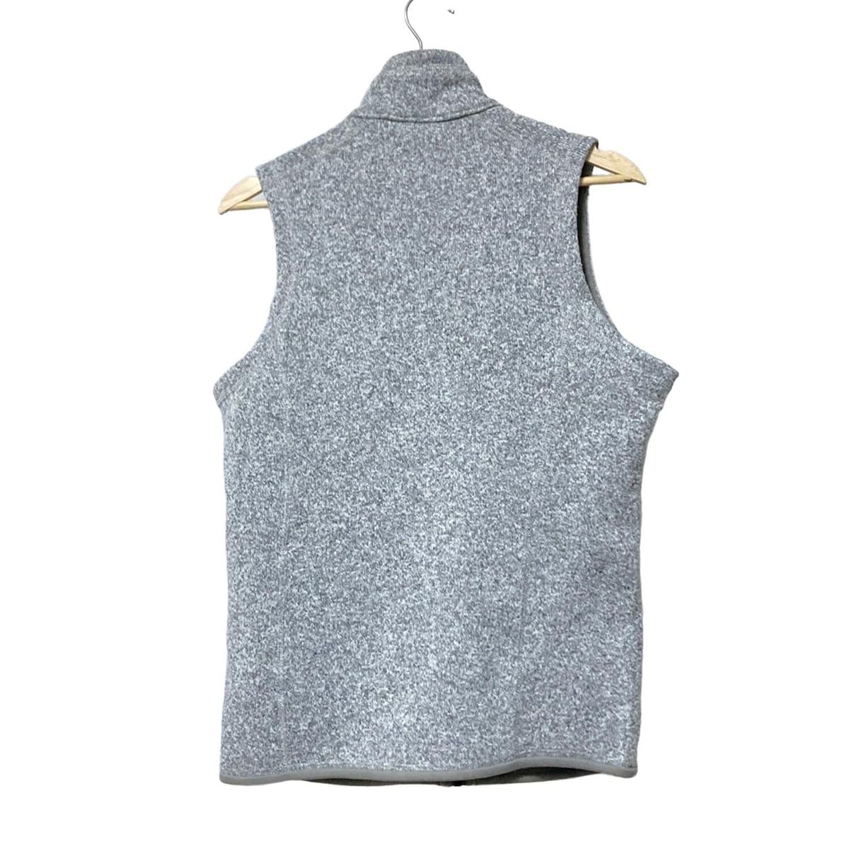 patagonia グレー ジップアップベスト Mサイズ patagonia グレー ジップアップベスト Mサイズ