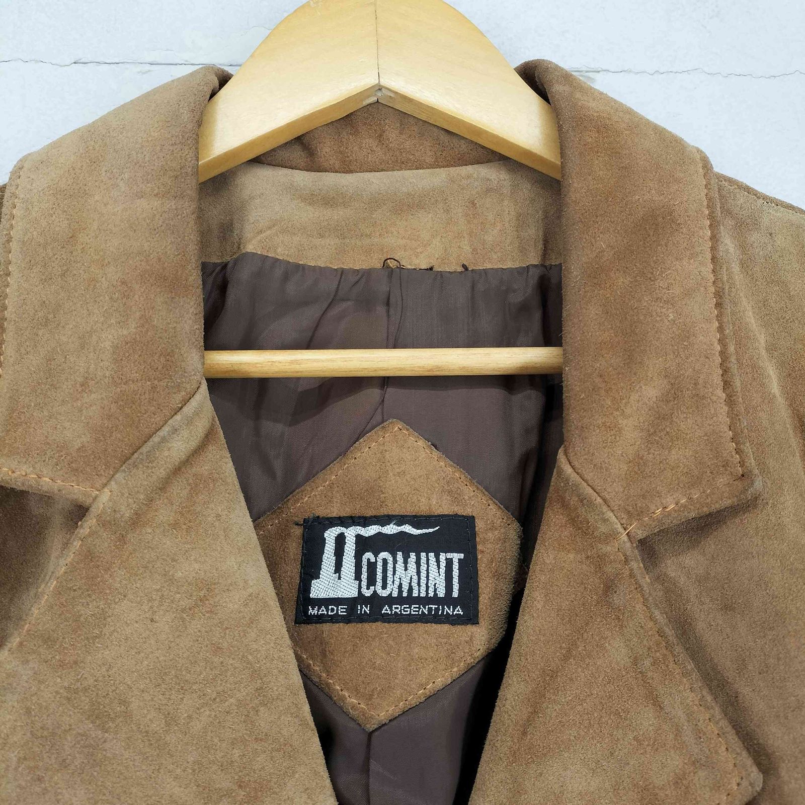 ユーズドフルギ USED古着 Genuine Leather アルゼンチン製 フリンジ