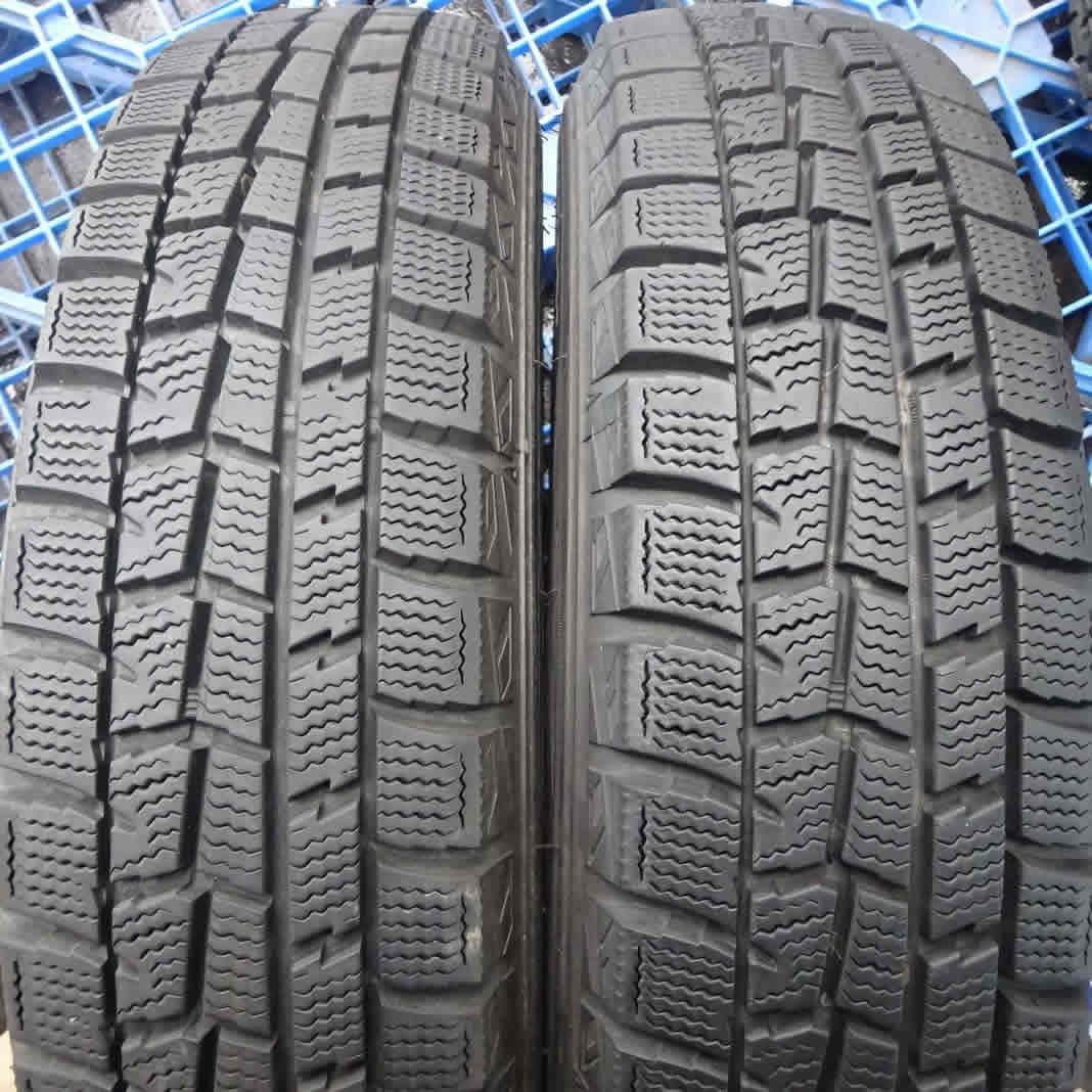 DUNLOP WINTER MAXX WM01 145/80R13 13インチ 4本 バリ溝 タント ワゴンR モコ N-BOX プレオ等　(VTL994) WINTER MAXX 冬4本 会社宛 送料無料 145/80R13 75Q ダンロップ WM01