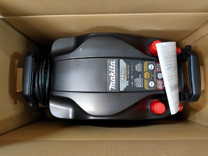  マキタ Makita エアコンプレッサ 黒 ♥ コンプレッサー エアーツール