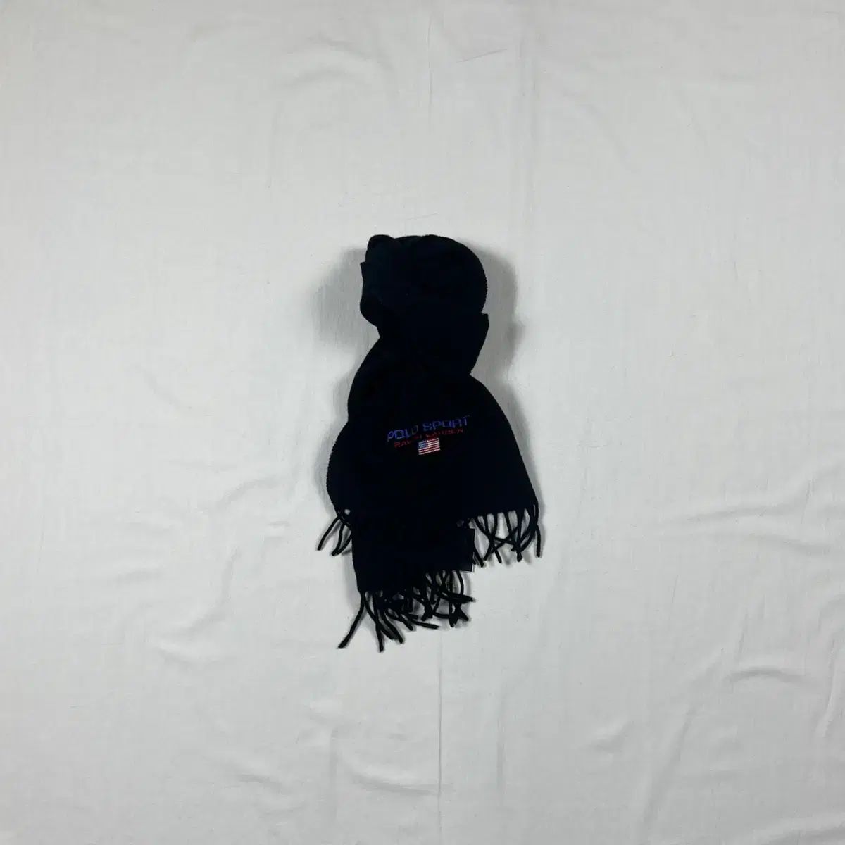 90 s POLO RALPH LAUREN ポロラルフローレン SPORT ポロスポーツ ロゴ マフラー