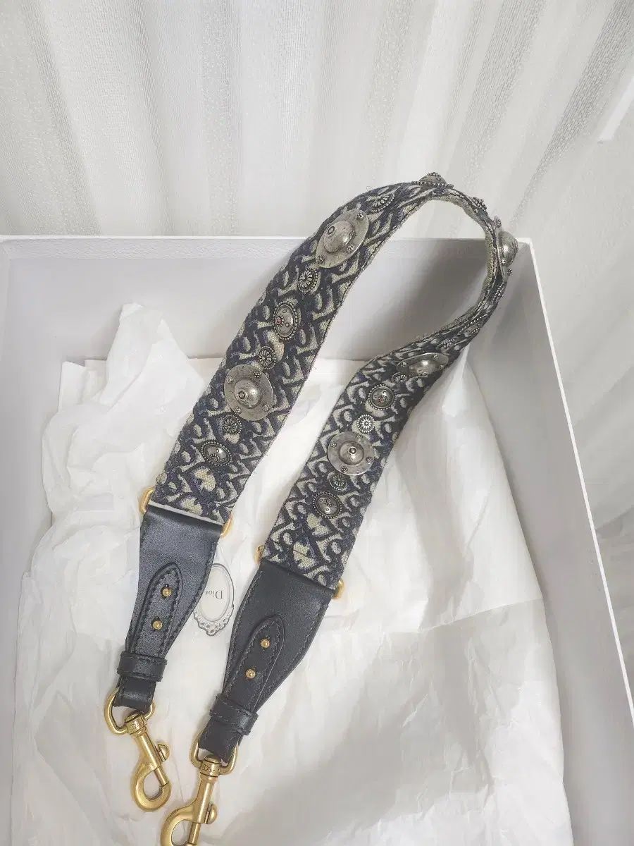 ディオール オブリーク 刺繍 ショルダーストラップ