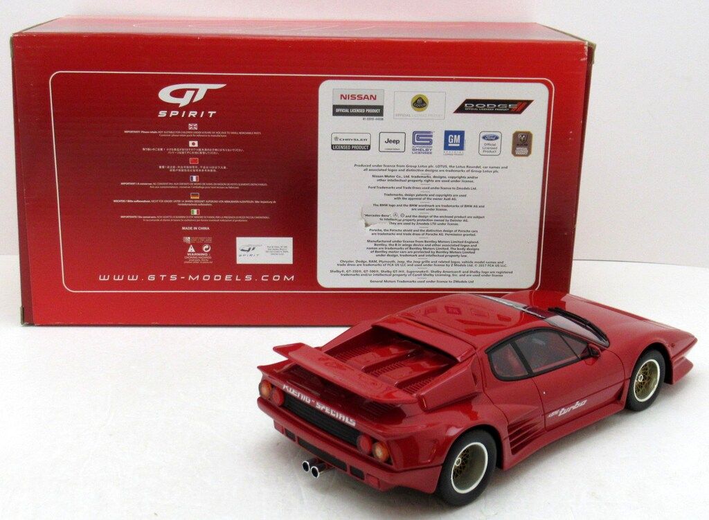 GT SPIRIT 1 18 ケーニッヒ 512 BBi ターボ レッド GTS 165