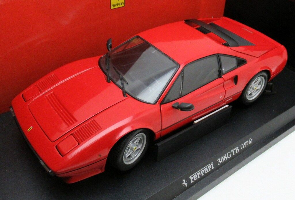 京商 1 18ダイキャスト Ferrari 308 GTB 1976 Red 08181 R