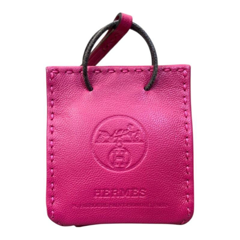 エルメス HERMES サックオランジュ Y刻印 2020年製 ローズメキシコ アニョーミロ レディース チャーム