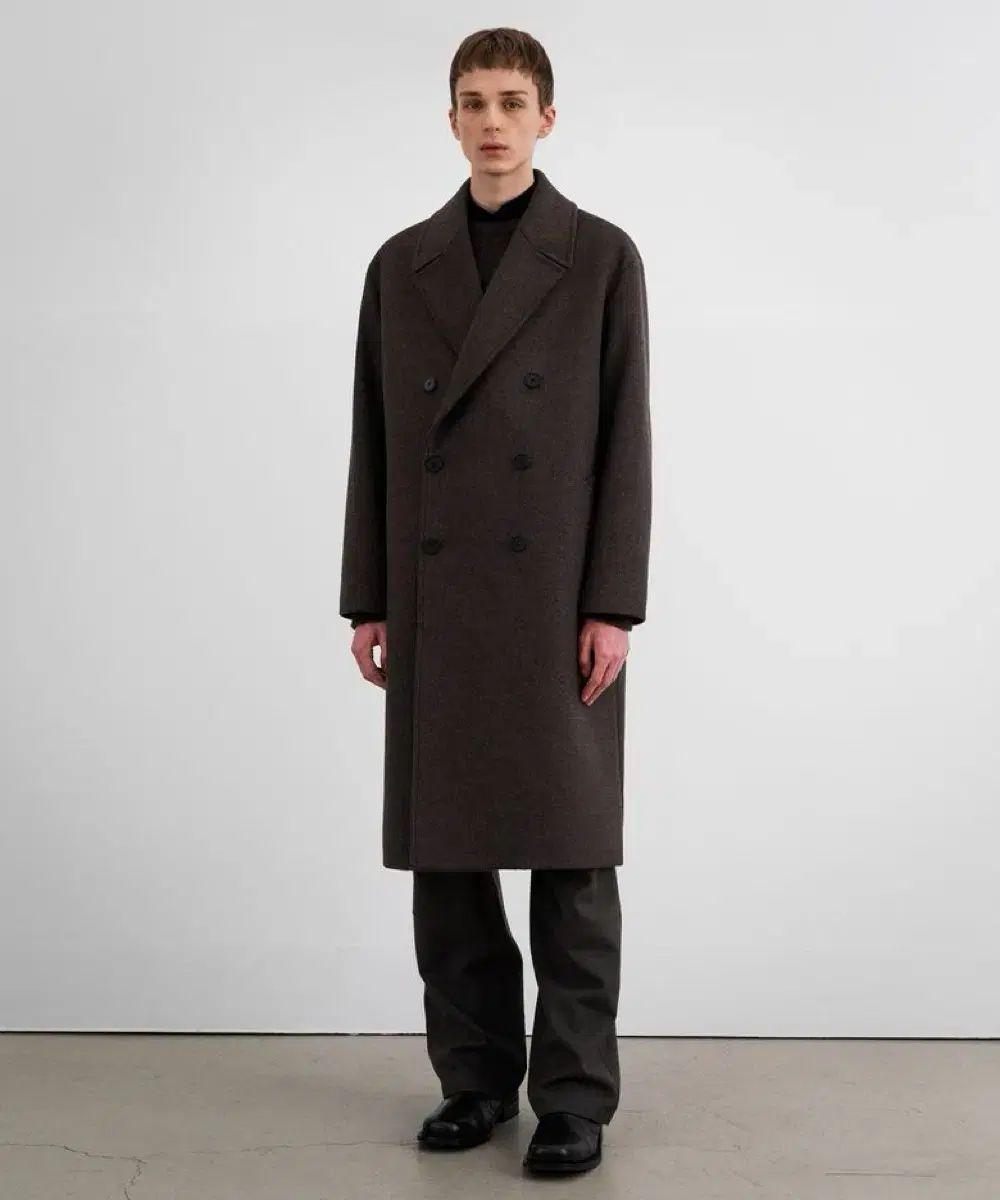 1回着用 INSILENCE カシミア ダブルコート S