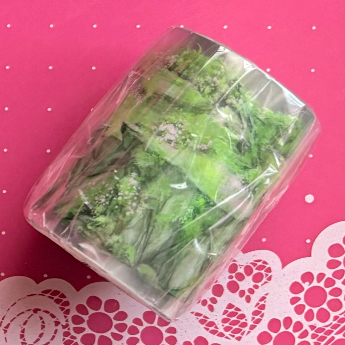 PET 森地秘境 8 cm 5 m 156 loop 海外マスキングテープ 海外マステ