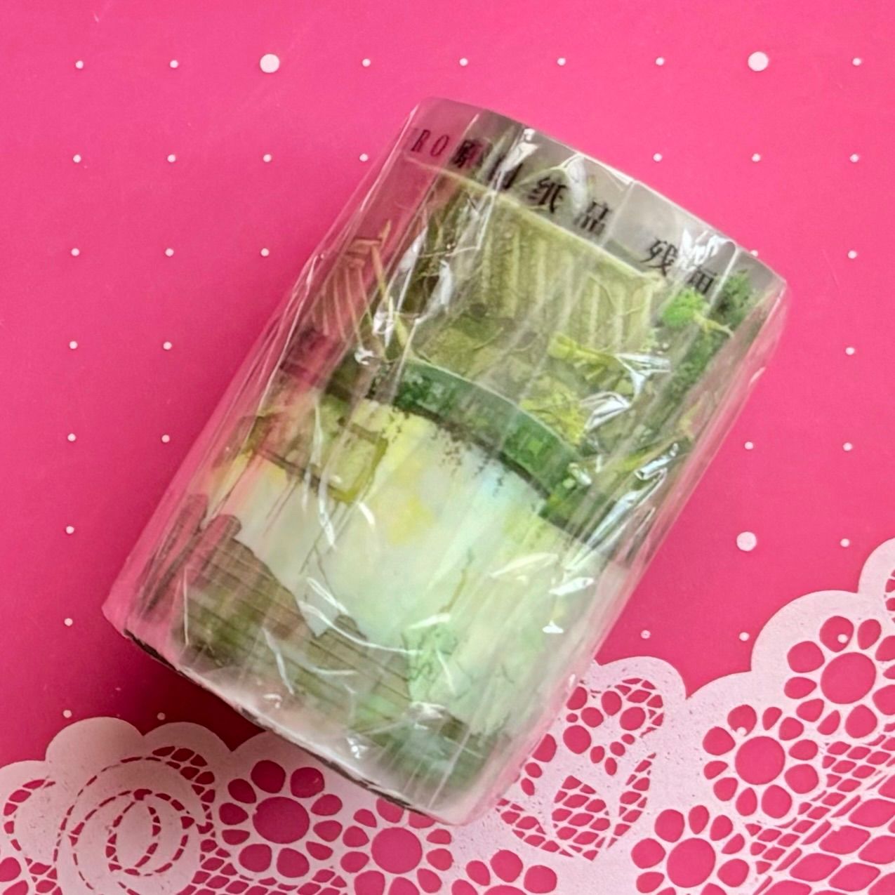 PET 残垣蔽院 6 cm 5 m 60 loop 海外マスキングテープ 海外マステ