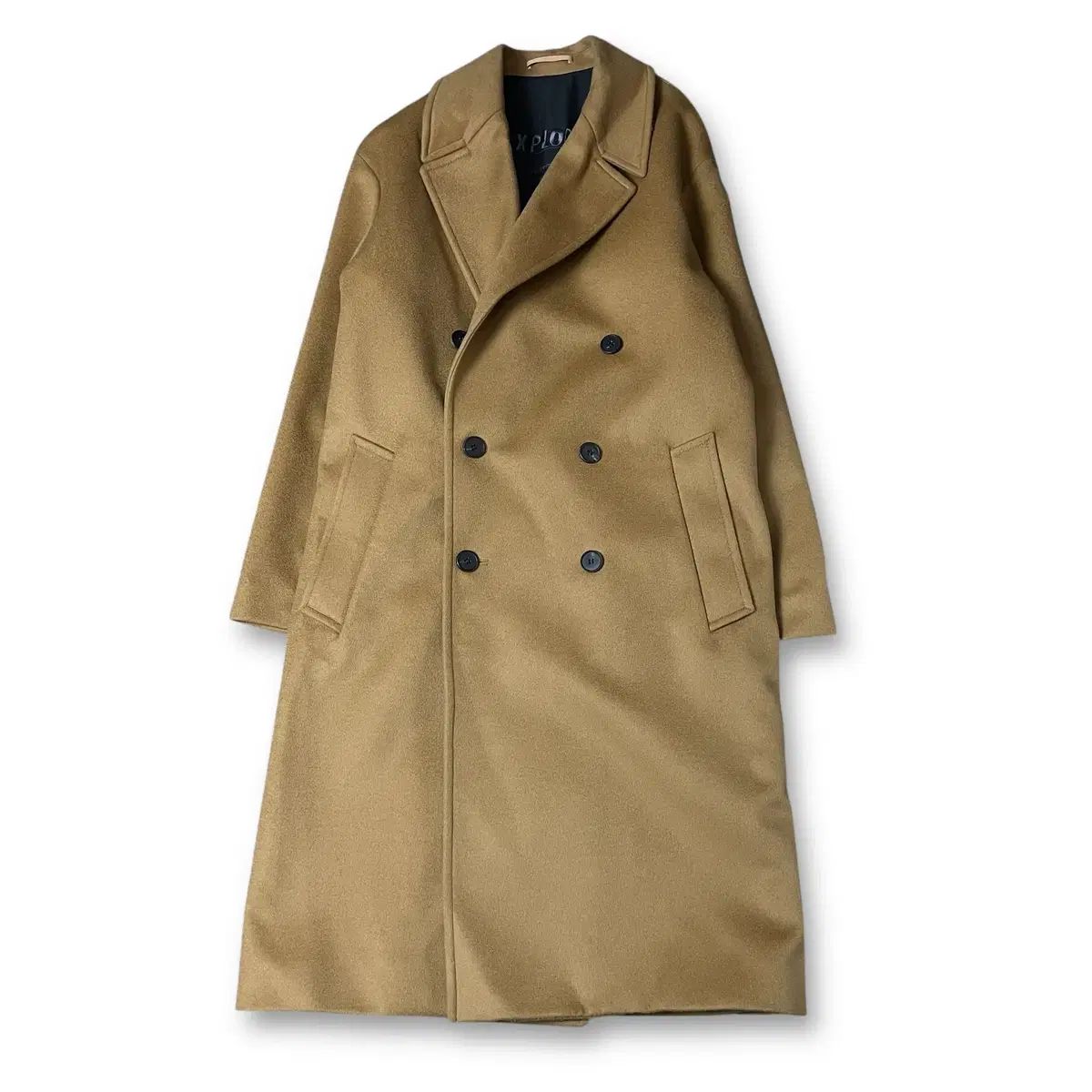 INSILENCE インサイレンス ベージュ キャメル ダブル ロング コート