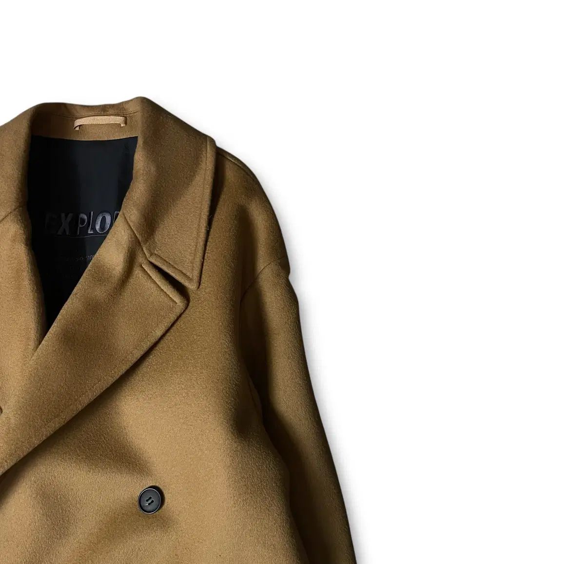 INSILENCE インサイレンス ベージュ キャメル ダブル ロング コート