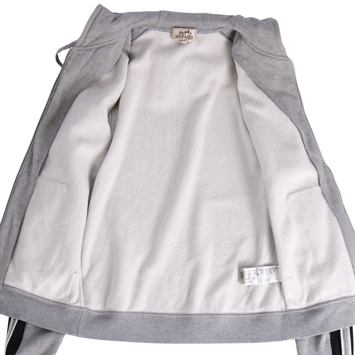 美品 エルメス HERMES パーカー 22AW ランH RUN H フーディー - メルカリ