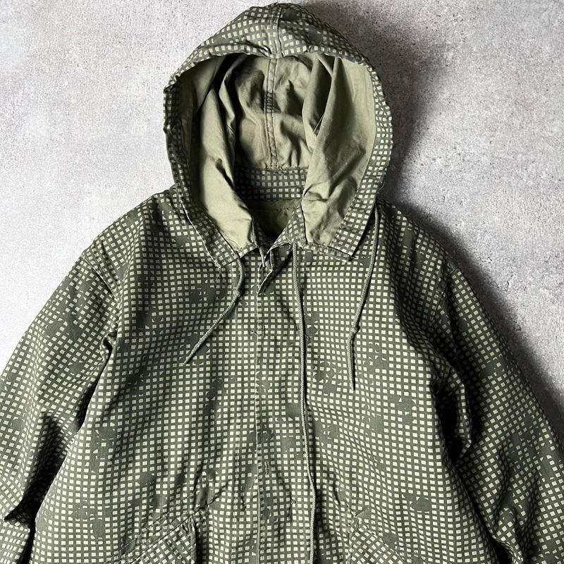 80s 88年製 US ARMY 米軍実物 ライナー付き ナイト デザート カモ