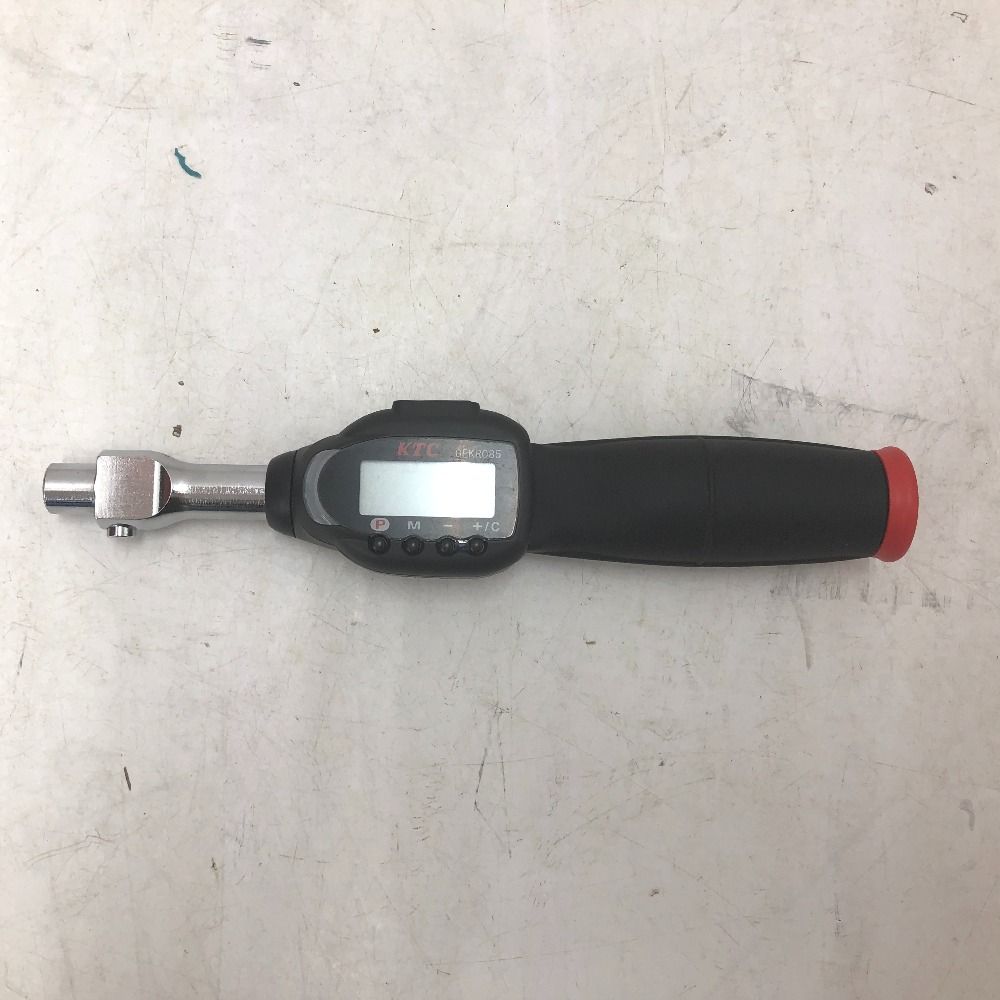 KTC 京都機械工具 デジラチェ Type rechargeable 充電式スパナ交換ヘッドセット 17～85 N m ラチェットヘッド付
