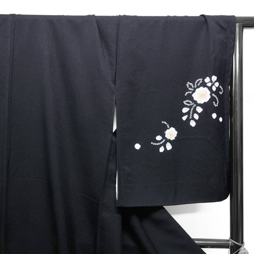 黒地 着物