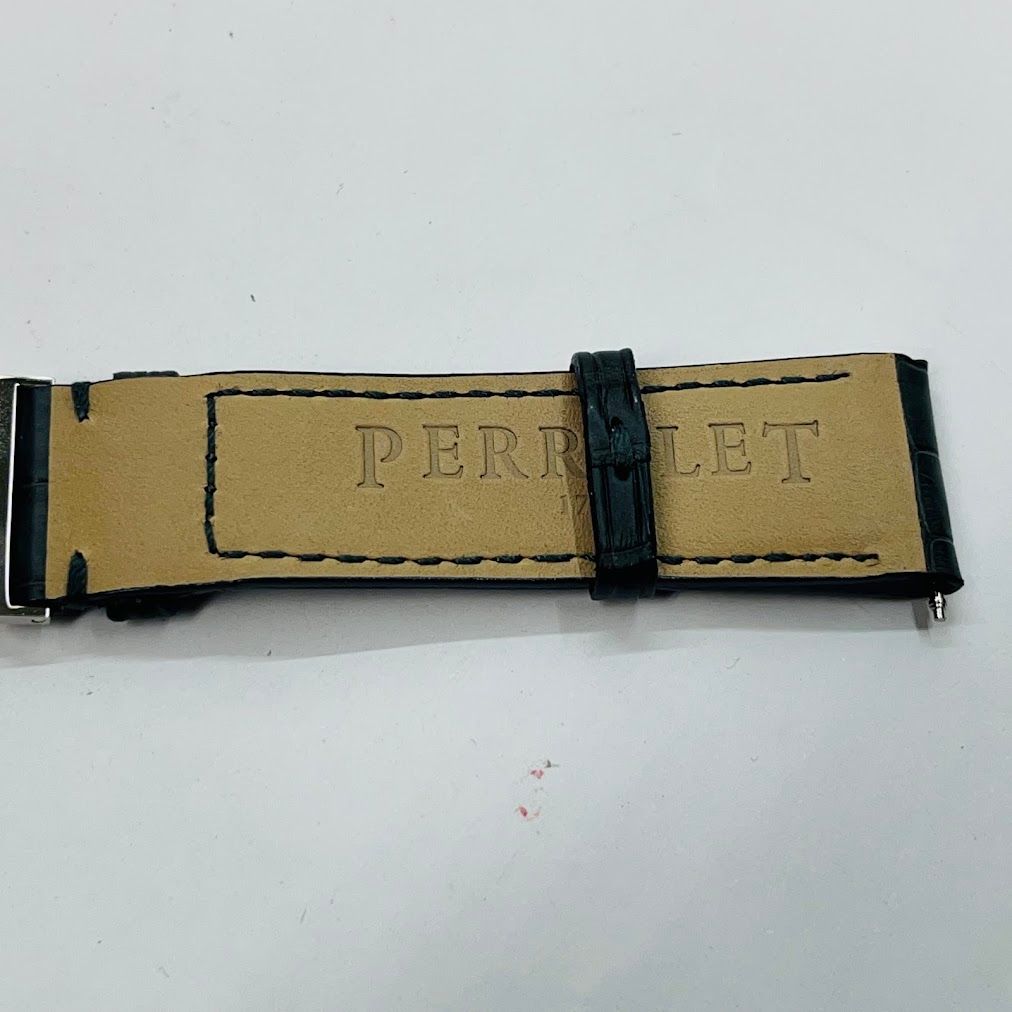 未使用品】【送料無料】ペルレA1027/2純正PERRELEクロコ替えベルト